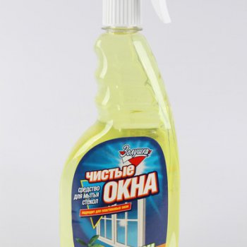 Средство для мытья стекол 0,75л с тригером Лимон Золушка (12)