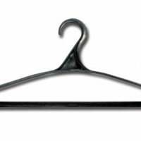 Вешалка для одежды Плечики р50-52 черный МП (80)