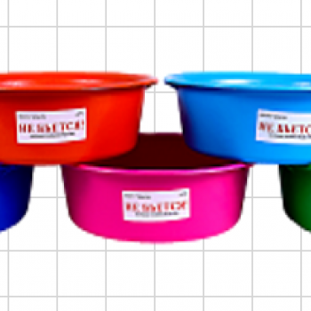 Таз  5л ПНД ударопрочный жёсткий для пищ продуктов цвет в асс (20)