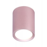 Накладной точечный светильник TN217 PI/S розовый/песок GU5.3 D56*70
