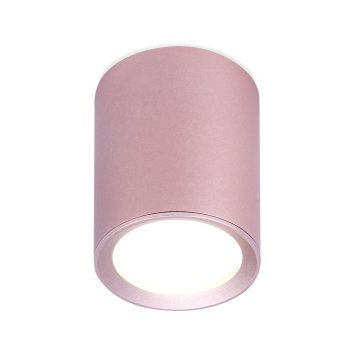 Накладной точечный светильник TN217 PI/S розовый/песок GU5.3 D56*70