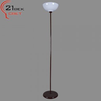 Светильник напольный  1хE27 21Век 1056ML/1 BR+WT 220В 15Вт (2)