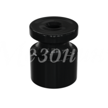 Изолятор пластиковый Усадьба D20х24мм черный