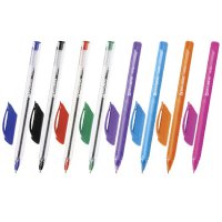 Ручки шариковые масляные набор Brauberg "Extra Glide" 1мм  8шт ассорти (1)