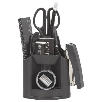 Канцелярский набор STAFF "Минидеск" 11 предметов, вращающаяся конструкция (1/36)