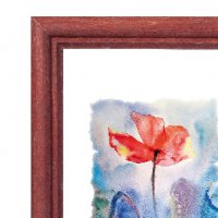 Рамка дерево 50x70 1702 темный орех Зебра (1/10)