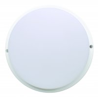 Светильник диодный герметичный 24Вт 6500K IP65 d210x45мм Ecola ДПП белый (40)