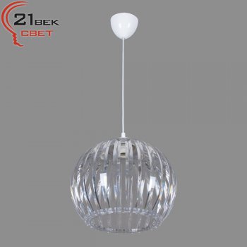 0336/1прозрачный (5) Светильник бытовой потолочный (220V 15W E27)