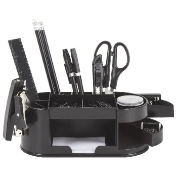 Канцелярский набор Staff "Омега" 16 предметов, вращающаяся конструкция (1/36)