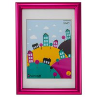 Рамка пластик 10x15 Палитра пурпурный металлик (13)