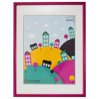 Рамка пластик 30x40 Палитра пурпурный металлик (17)