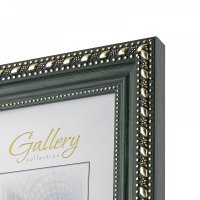 Рамка пластик 40x50 Gallery 642998-16 графит с золотым орнаментом (1/6)