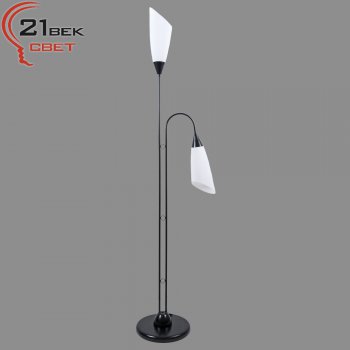 Светильник напольный  2хE27 21Век 1044ML/2 Черный 220В 15Вт (2)