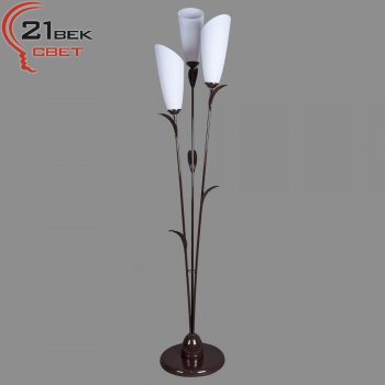 Светильник напольный  3хE27 21Век 1039ML/3 Коричневый 220В 15Вт (2)