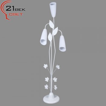 Светильник напольный  3хE27 21Век 1047ML/3 Белый 220В 15Вт (2)