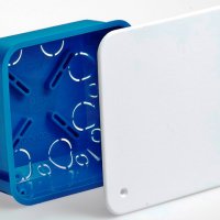 Коробка Tyco 100х100х45мм крышка (60)