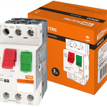 Пускатель ПРК32-6,3 In=6,3A Ir=4-6,3A TDM