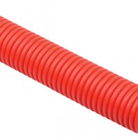 Труба гофрированная двустенная ПНД 63мм красный IEK (100)
