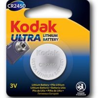 Батарейка литиевая CR 2450 Kodak 1xBL 3V Ultra (60/240)