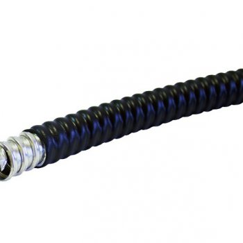 Металлорукав МРПИ НГ 75 в ПВХ черный ЗЭТА (10)