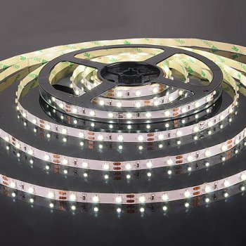 Лента диодная 12В IP20  4.8Вт/м 6500К 3528 60LED/м 5м Smartbuy