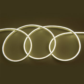 Лента неон 12В IP67 9.6Вт/м 3000К 2835 120LED/м 50м General катушка