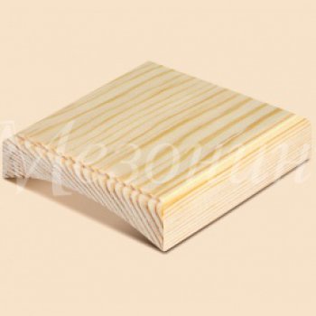 Накладка на бревно D240-260мм Классика Сосна 90х90х20мм (1)