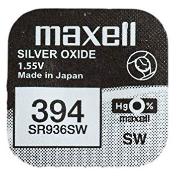 Батарейка часовая 394 SR936SW (G9) Maxell 1xBL (10)