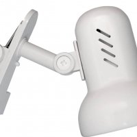 Светильник настольный прищепка Е27 R63 Camelion H-035 C01 белый металл (12)