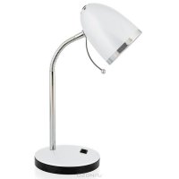 Светильник настольный Е27 Camelion KD-308 C01 белый 40Вт (12)