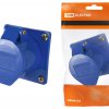 Розетка 423 скрытая 2Р+РЕ 32А 220В IP44 TDM