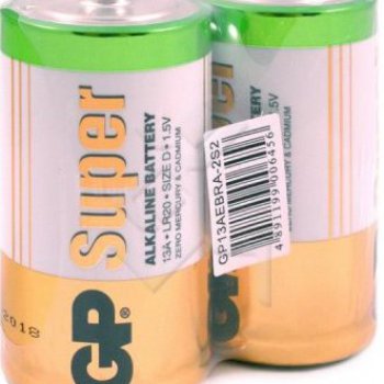 Батарейка LR20 GP Super б/б 2S (20)