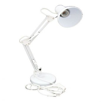 Светильник настольный Е27 Camelion KD-313 C01 белый 60Вт (6)