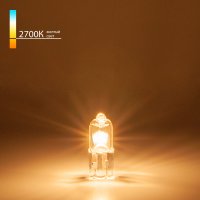 Лампа галогенная G4 12В 20Вт 2700К 210Лм Elektrostandart (100)