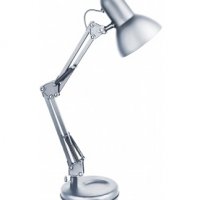 Светильник настольный Е27 Camelion KD-313 C03 серебро 60Вт (6)