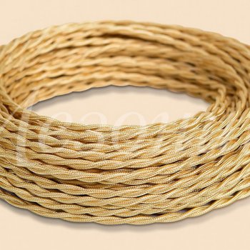 Провод витой 3х1,5 карамель МезонинЪ ретро (10)