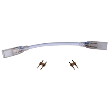 Коннектор 220В 2835 гибкий 2 разъёма Ecola 12x7