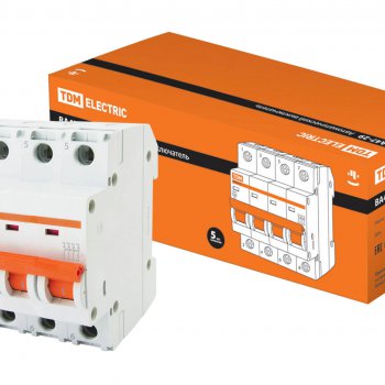 Выключатель автоматический 4P   8A 4,5kA C TDM BA47-29 (3)
