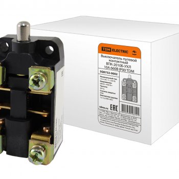 Выключатель путевой TDM ВПК-2010Б 10А 660В IP00 (200)