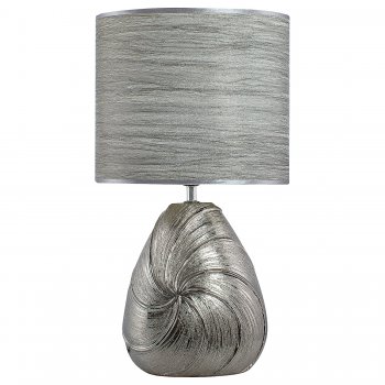 Настольные лампы Классические Gerhort F2752 Silver Цоколь: 1xE27 Вт   Пульт-Нет