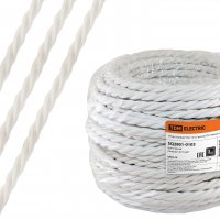 Провод витой 3х1,5 белый TDM ГОСТ ретро (50)