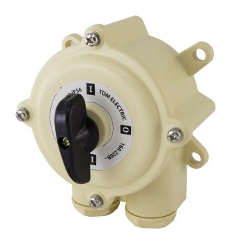 Переключатель пакетный 2P 63А 220В IP56 TDM ПП 2-63/Н2 (12)