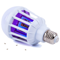 Лампа антимоскитная 10Вт 20м² E27 Volpe LED-А75 6500К (5/100)