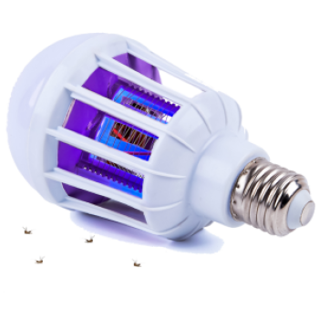 Лампа антимоскитная 10Вт 20м² E27 Volpe LED-А75 6500К (5/100)