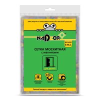 Сетка москитная магн д/двери 1х2.1м крепеж узор Nadzor (20)