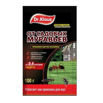 Гранулы от муравьёв Dr.Klaus 100г (10/30)