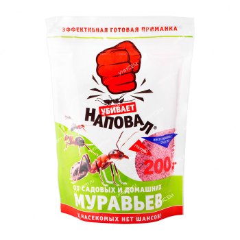 Гранулы от муравьёв Наповал 200г (25)