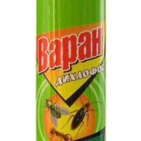 Дихлофос Варан А универсальный от всех насекомых 440мл без запаха инсектицид (12)