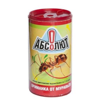 Абсолют Супер приманка от муравьев 200г банка с дозатором (12)
