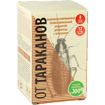 От тараканов 50мл профессиональное средство суспензия 25% (лямбда-цигалотрин)(30)